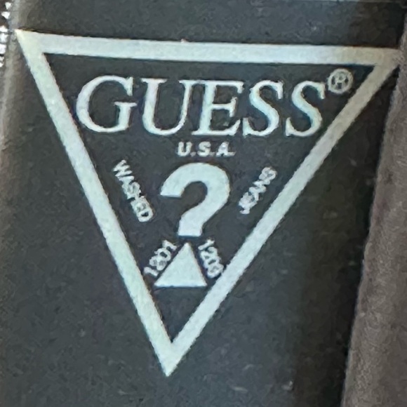 Guess Men's Hooded Puffer Jacket Size XXL 2XL Glossy Mid-Weight Zip Pockets NWOT - Picture 7 of 13